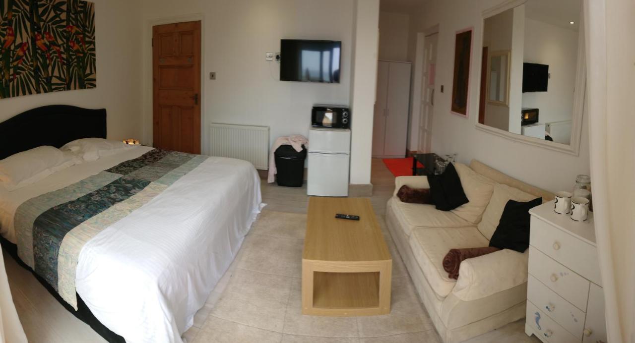 Surf Lookout - King Size En-Suite With Sea Views New Quay Kültér fotó